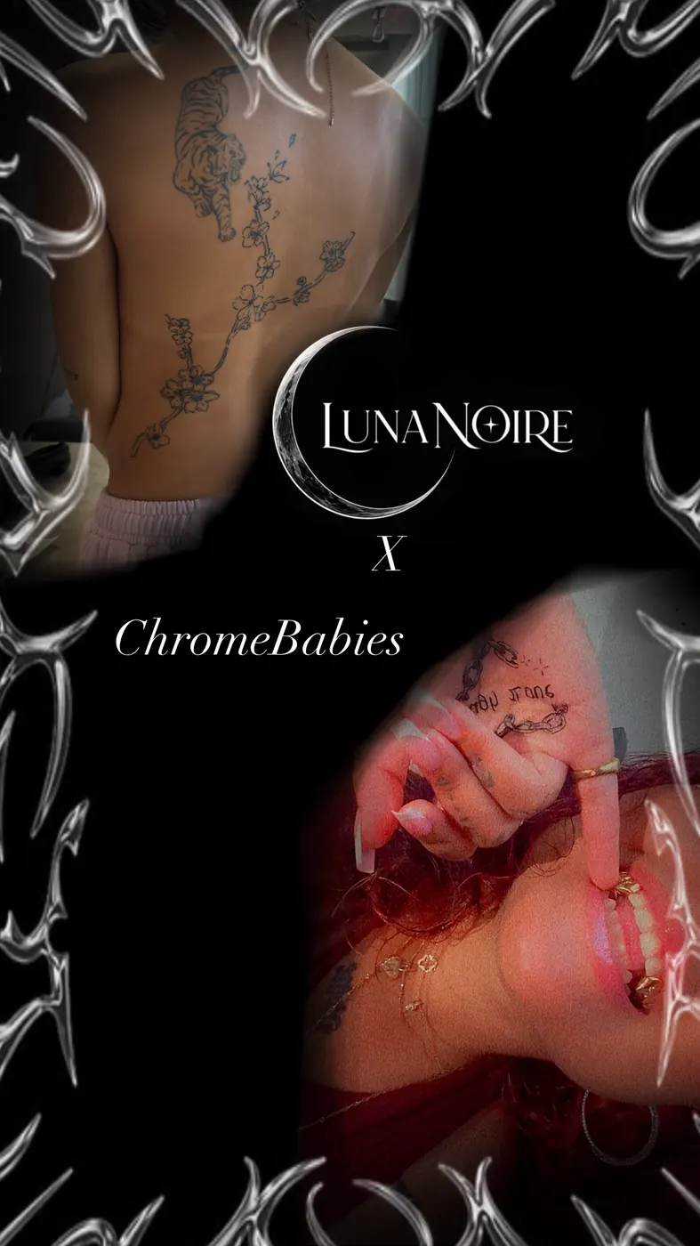Poster LunaNoire x ChromeBabies